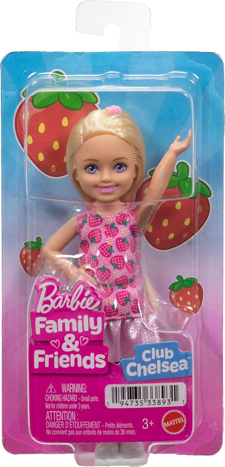 Barbie - Chelsea And Friends - Club Chelsea Dukke - Blond - Mattel Jjb33