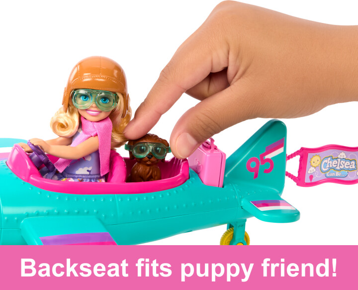 Barbie - Chelsea Can Be - Fly Og Dukke Legesæt