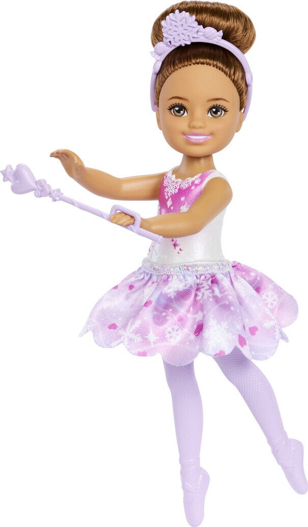 Barbie - Nutcracker Chelsea Dukke - Brunette Snefe - Mattel Jnb01