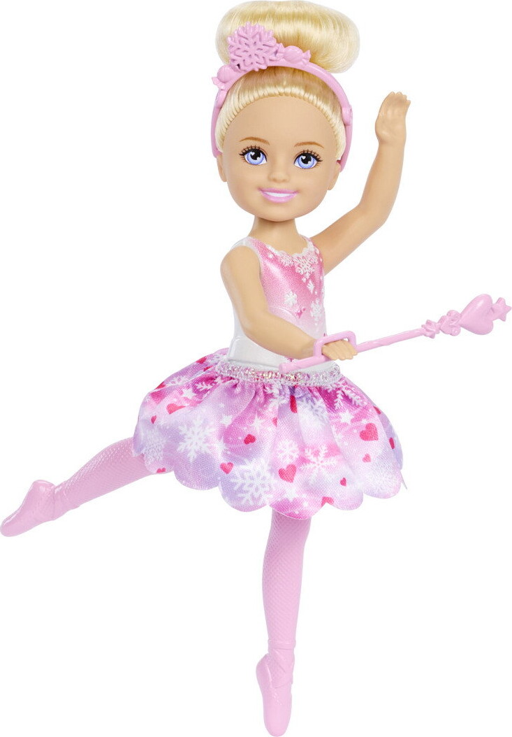 Barbie - Nutcracker Chelsea Dukke - Blond Snefe - Mattel Jnb00