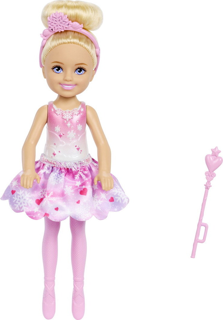 Barbie - Nutcracker Chelsea Dukke - Blond Snefe - Mattel Jnb00