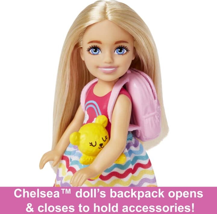 Barbie - Chelsea Dukke - Rejse - 5+ Dele | Se og køb på Gucca.dk