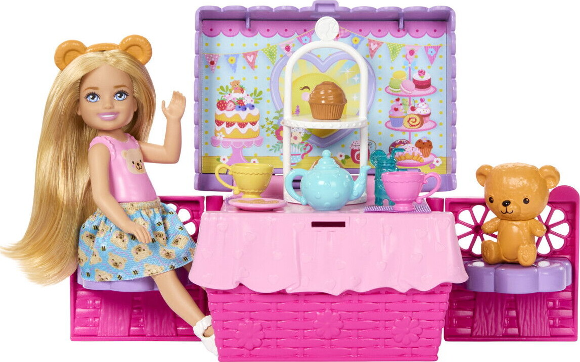 Barbie Jjb40 - Tea Party Picnic - Family Friends - Club Chelsea