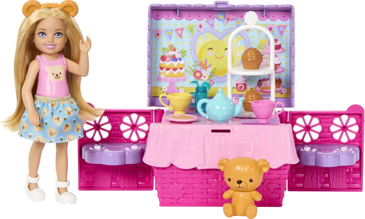 Barbie Jjb40 - Tea Party Picnic - Family Friends - Club Chelsea