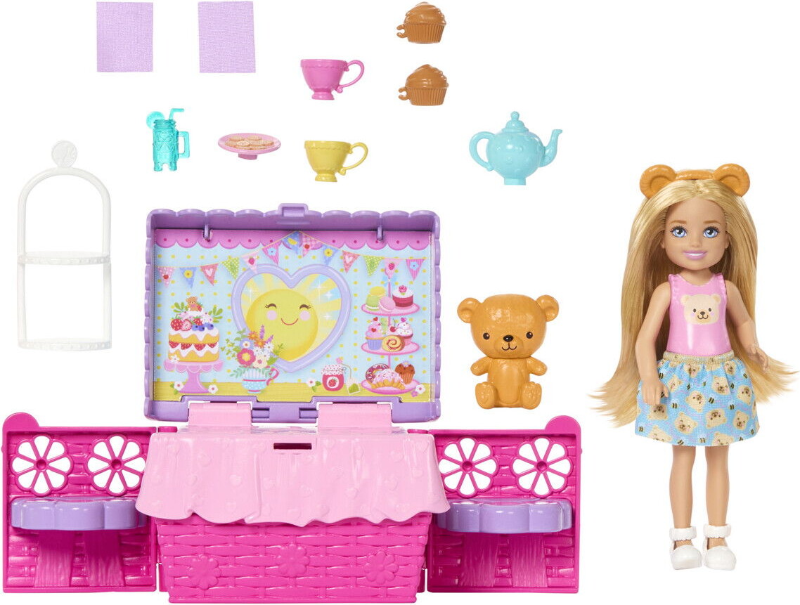 Barbie Jjb40 - Tea Party Picnic - Family Friends - Club Chelsea