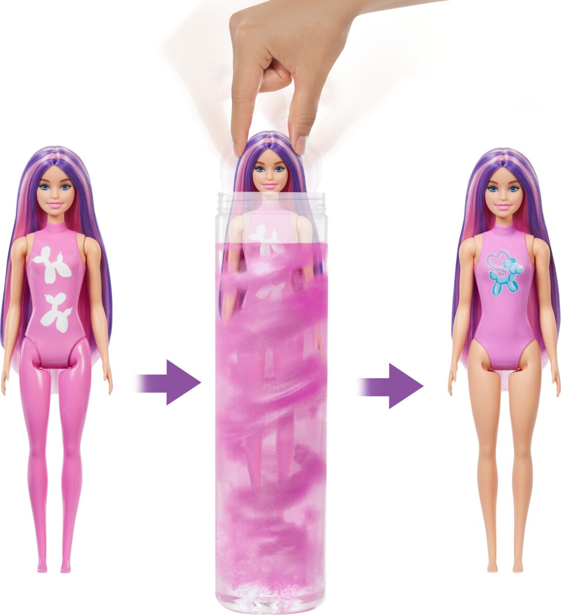 Barbie - Color Reveal Ballonfigurer - Assorteret
