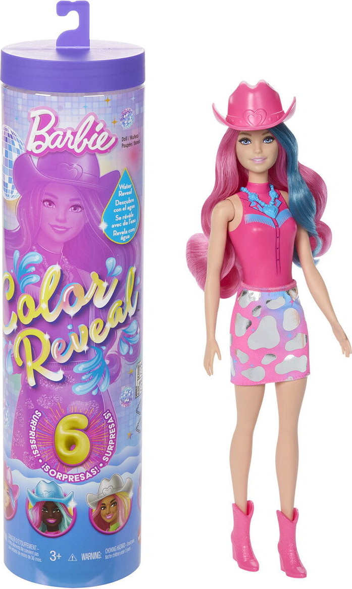 Barbie - Color Reveal Dukke - Disco Stjerne
