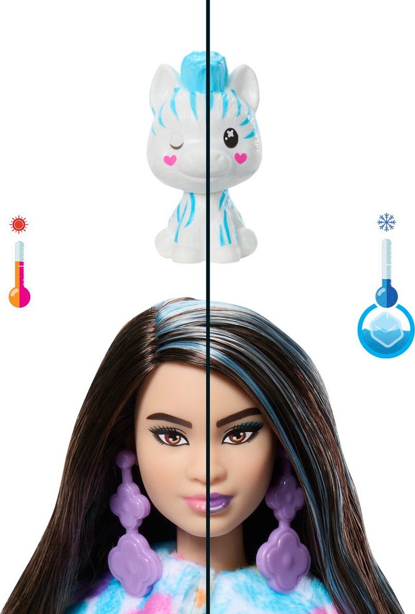 Barbie Dukke - Cutie Reveal - Color Dreams - Zebra