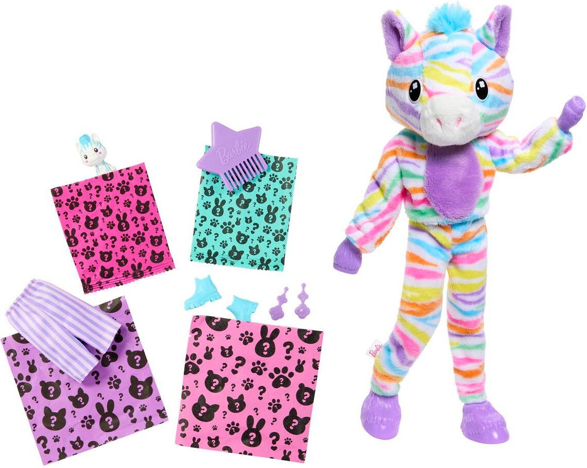 Barbie Dukke - Cutie Reveal - Color Dreams - Zebra