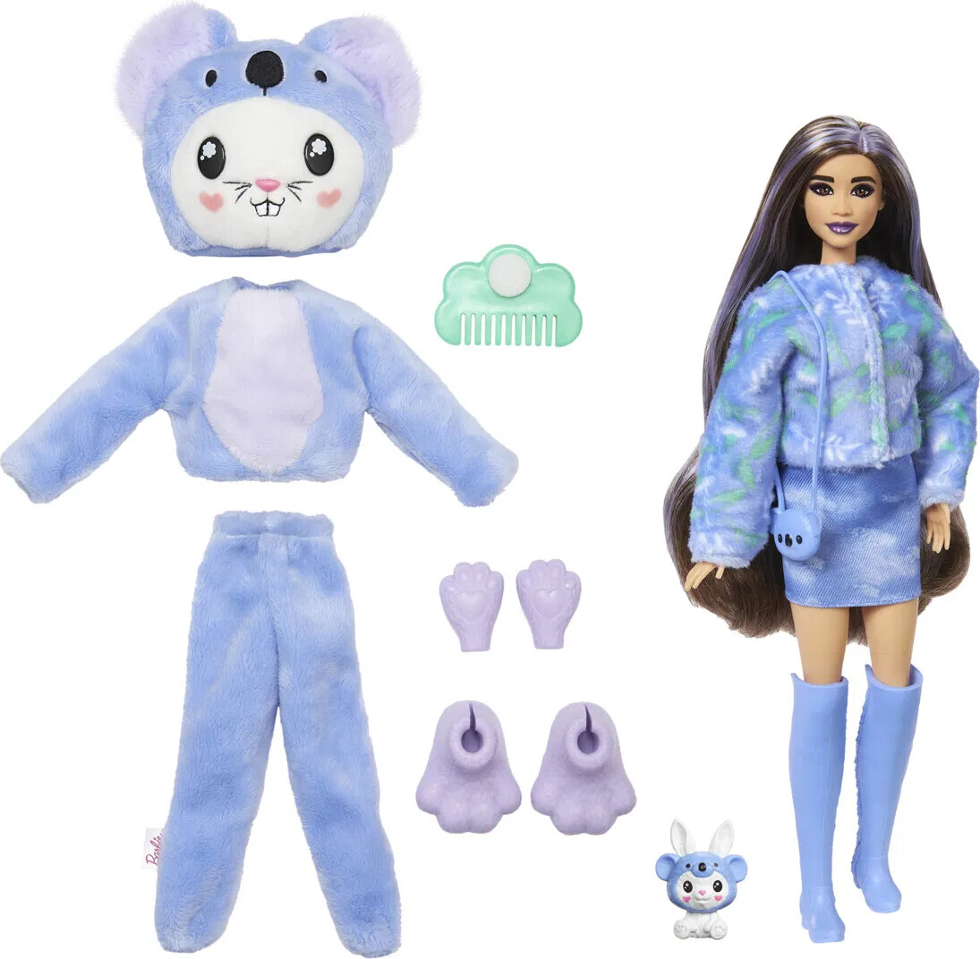 Barbie - Cutie Reveal Kostume - Bunny In Koala - Mattel Hrk26