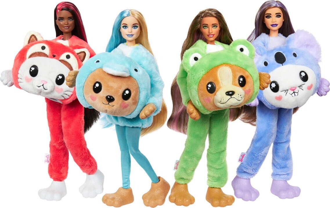 Barbie Dukke - Cutie Reveal - Kitty Red Panda - 10 Overraskelser
