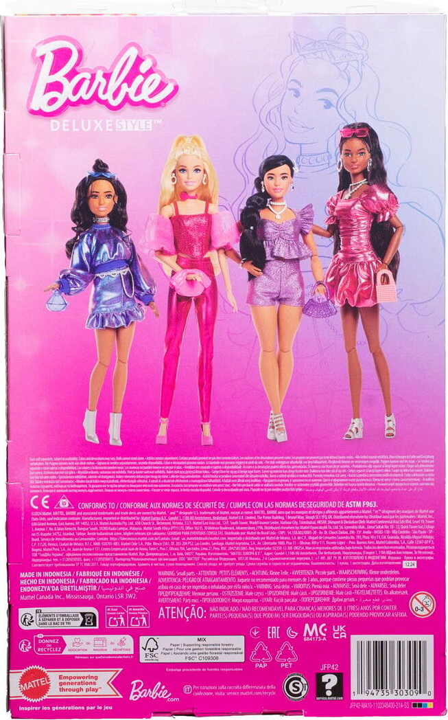 Barbie - Deluxe Dukke - Blå Sweater - Latina