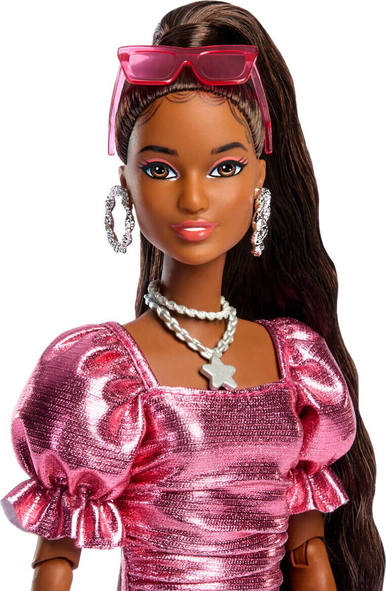 Barbie - Deluxe Dukke - Bubble Kjole - Sort
