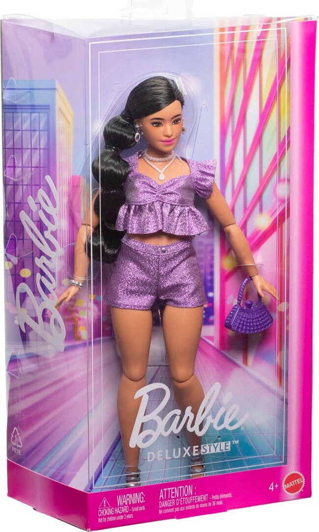 Barbie - Deluxe Dukke - Lilla Shorts Indian