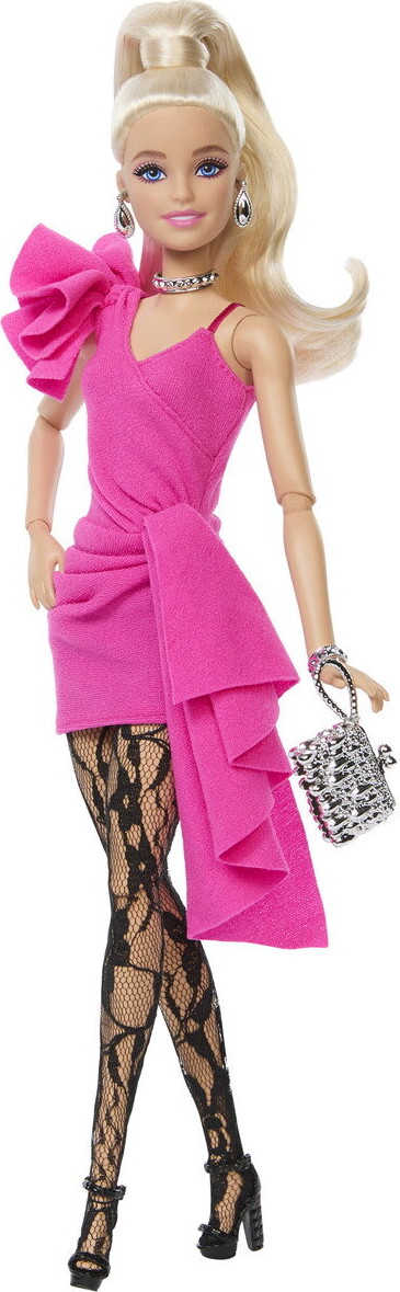 Barbie - Deluxe Style Dukke - Pink Sorte Tights - Mattel Jjn73