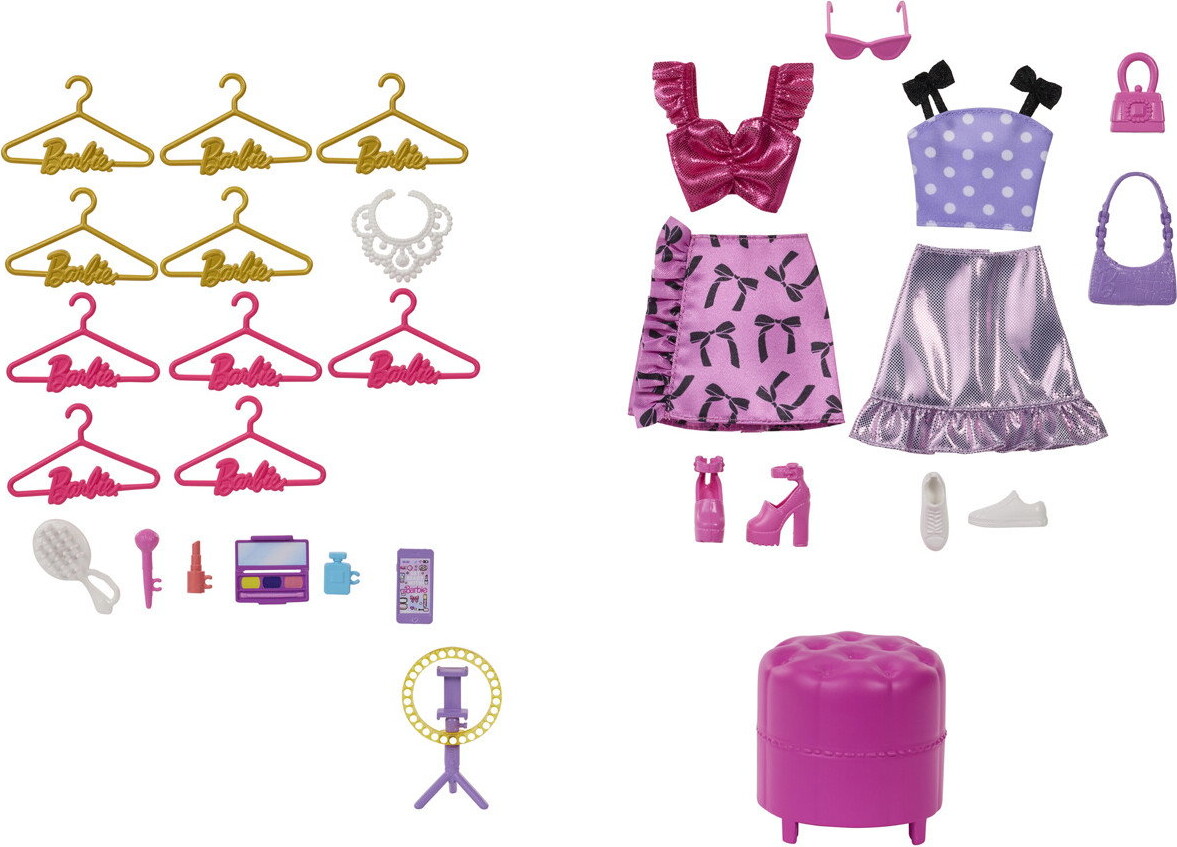 Barbie - Deluxe Style Dukkeskab - Mattel Jjp01