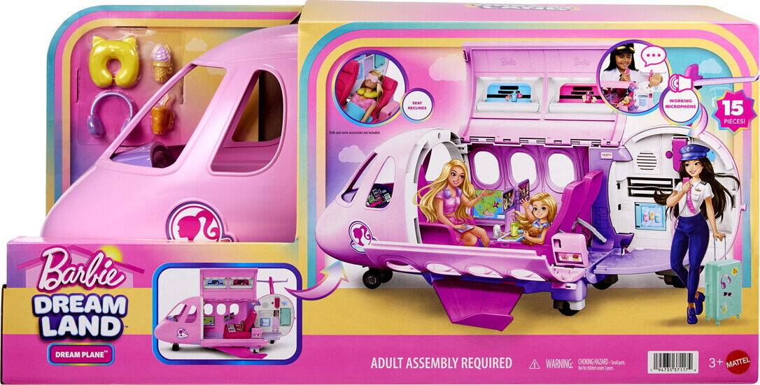 Barbie - Dream Plane 2026 - Dream Land - Fly - Mattel Jlw92