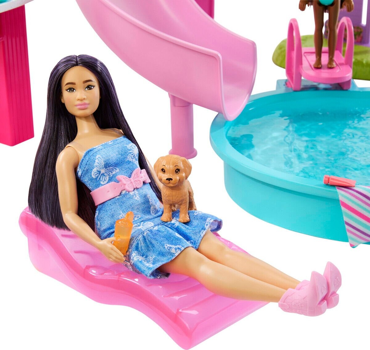 Barbie - Dream Pool Legesæt - Over 20 Dele