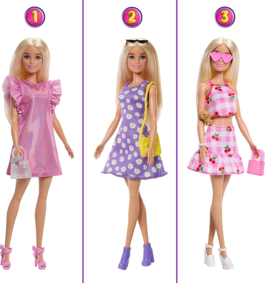 Barbie - Drømme Skab 30 Med Dukke Legesæt