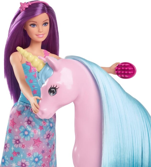 Barbie - Dukke Med Enhjørning