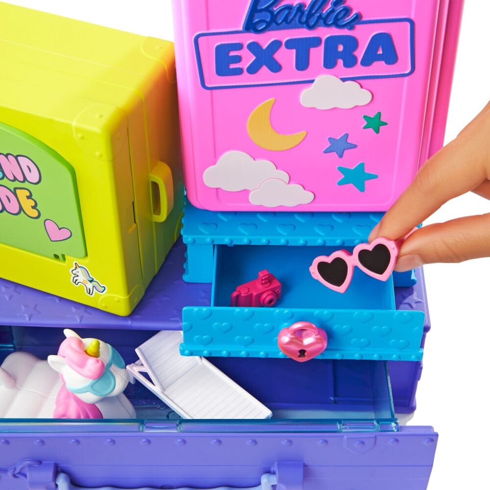 Barbie - Extra Pets Dukke Legesæt - Mattel Hdy91