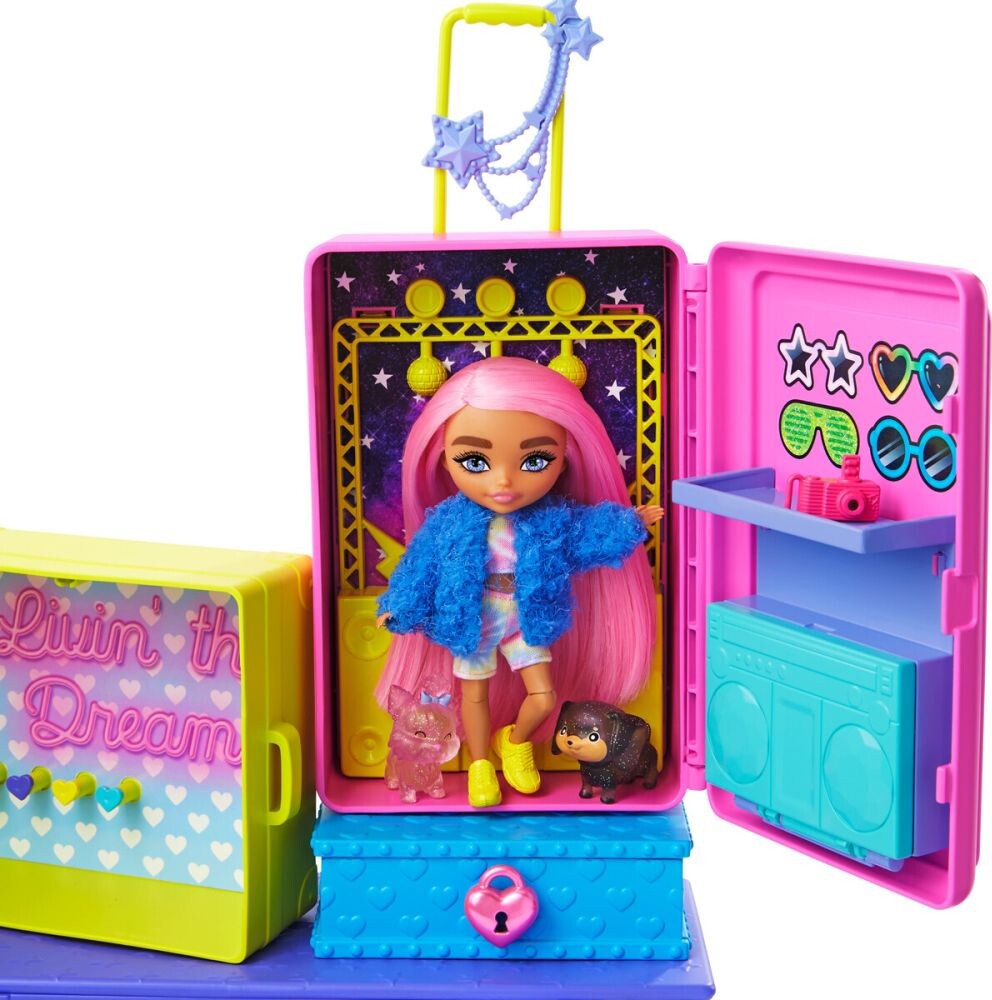 Barbie - Extra Pets Dukke Legesæt - Mattel Hdy91