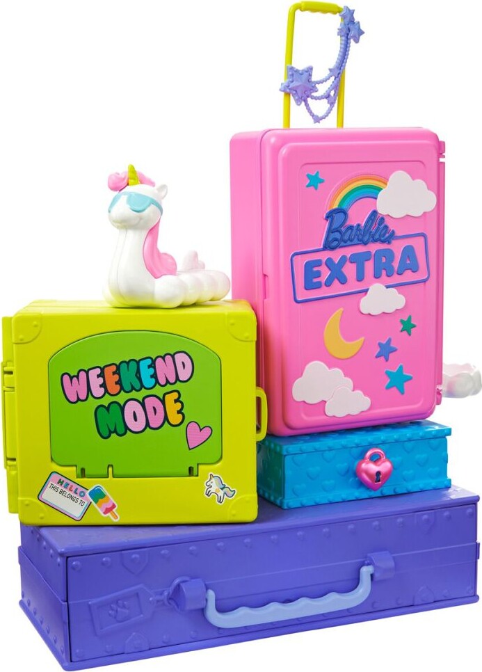 Barbie - Extra Pets Dukke Legesæt - Mattel Hdy91