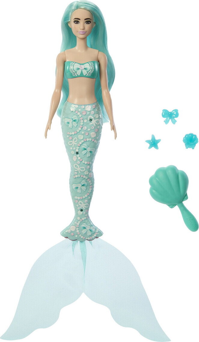 Barbie - Color Reveal - Havfrue Farveskift Dukke - Mattel Jfy73