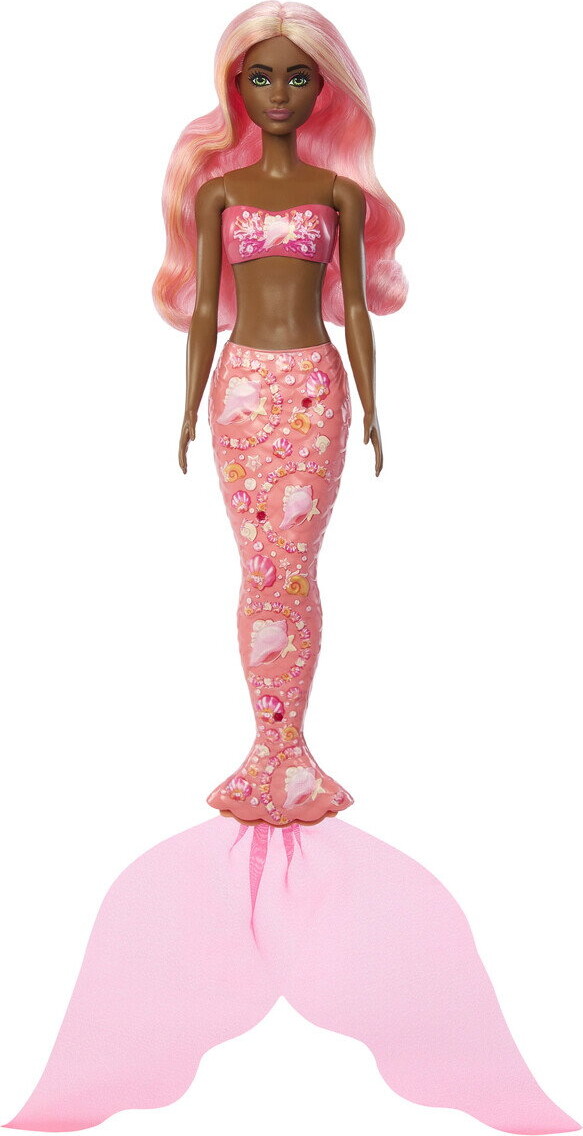 Barbie - Color Reveal - Havfrue Farveskift Dukke - Mattel Jfy73