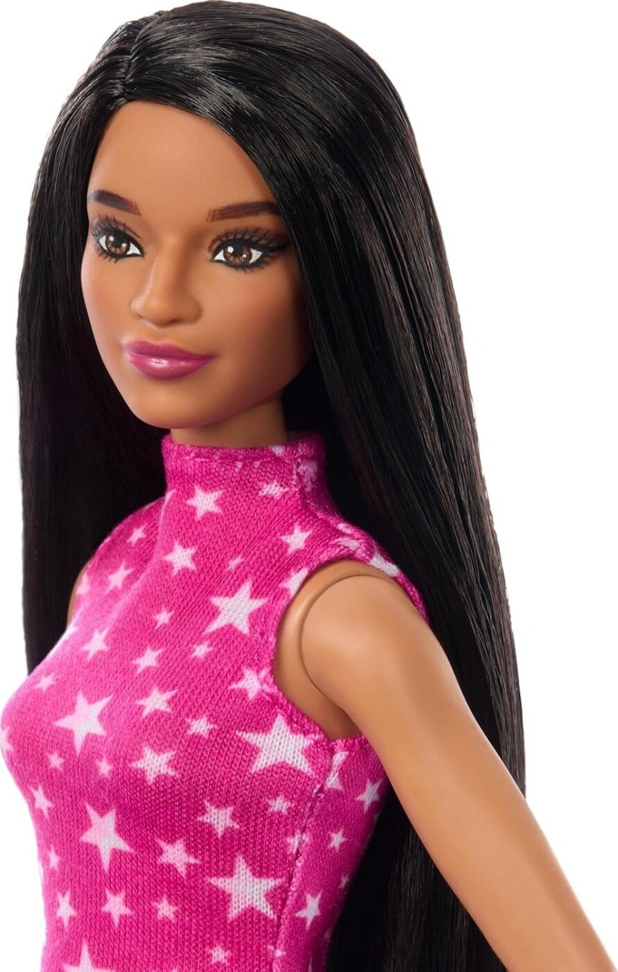 Barbie Hrh13 - Fashionistas 215 Dukke - Rock Pink Og Metallic
