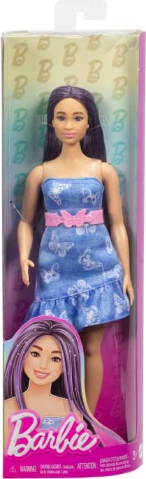 Barbie Dukke - Fashionista - Denim Sommerfuglekjole