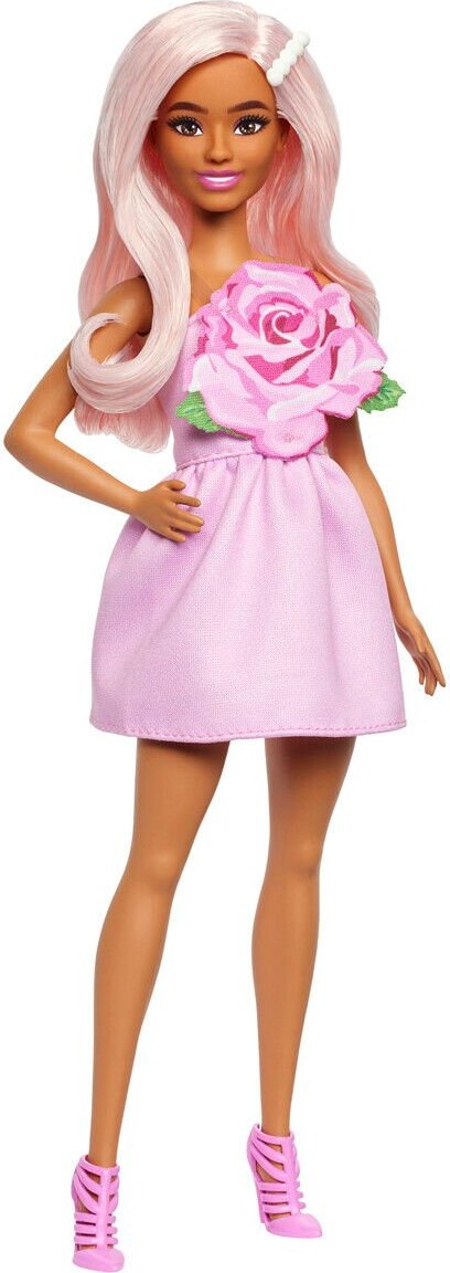 Barbie - Fashionista Dukke - Pink Rose