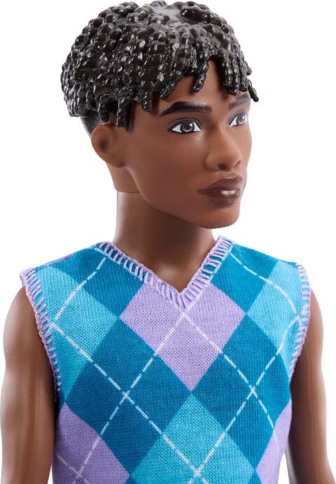 Barbie - Fashionista Ken Dukke - Turkis Lavendel - Mattel Jjn67