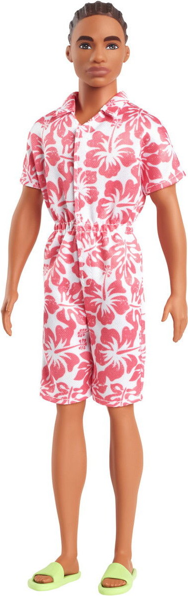 Barbie Dukke - Fashionista - Ken - Trendy Kedeldragt Med Print