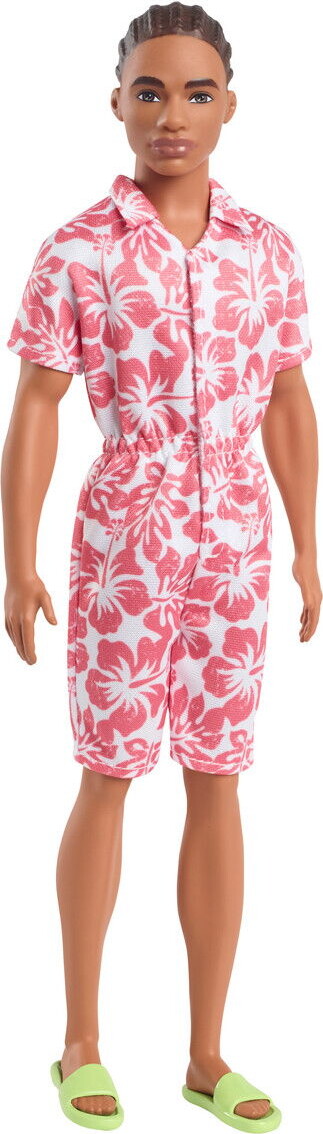Barbie Dukke - Fashionista - Ken - Trendy Kedeldragt Med Print
