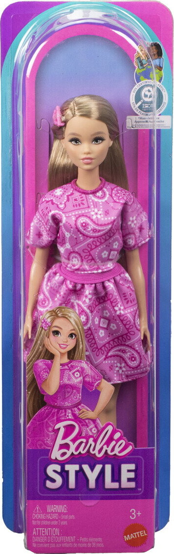 Barbie - Fashionista Pink Paisley