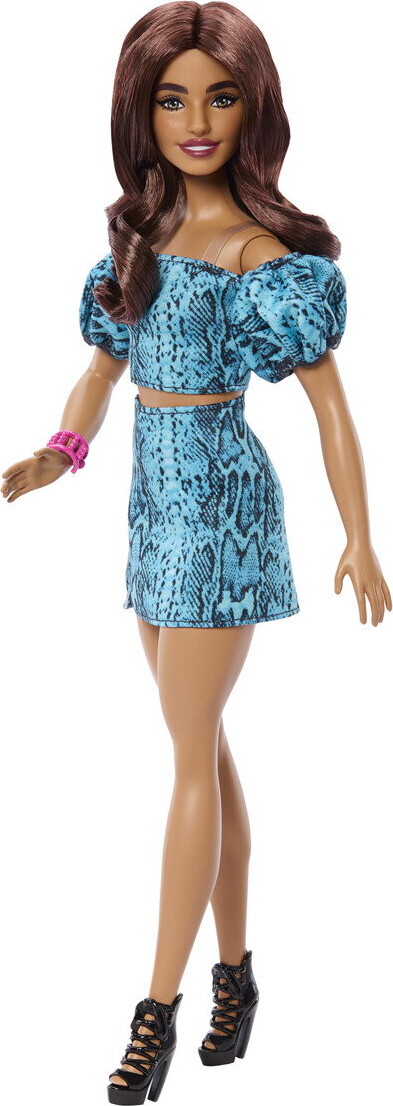 Barbie - Fashionista Teal Dyreprint