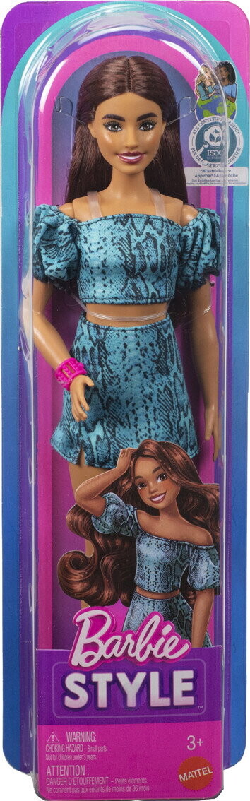 Barbie - Fashionista Teal Dyreprint