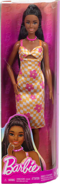 Barbie Dukke - Fashionista - Blomstret Kjole