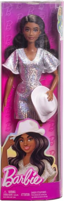 Barbie - Fashionistas - Sparkly Silver Dress