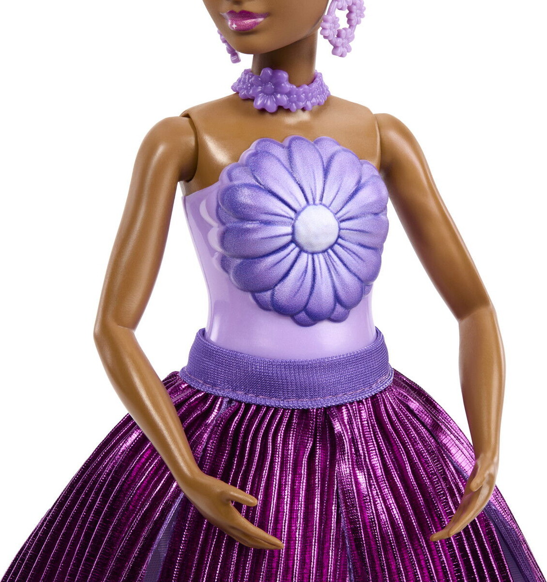 Barbie Jmf58 - Petal Pop - Flower Reveal Dukke - Lilla Marguerit