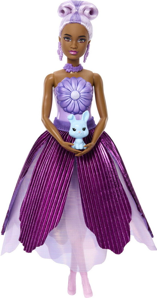 Barbie Jmf58 - Petal Pop - Flower Reveal Dukke - Lilla Marguerit