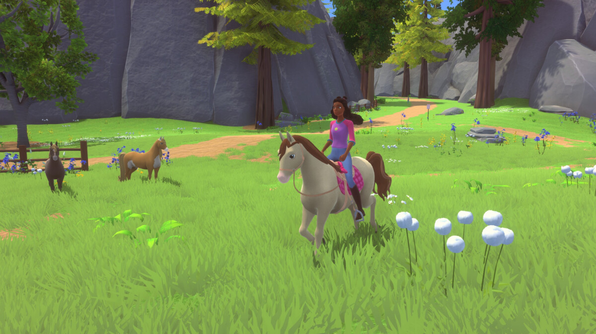 Barbie Horse Trails Engfrnl