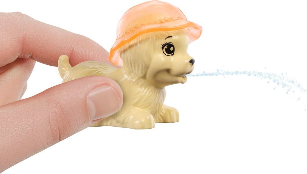 Barbie - Dukke Legesæt - Hvalpe Pool Party - Aloha Blond