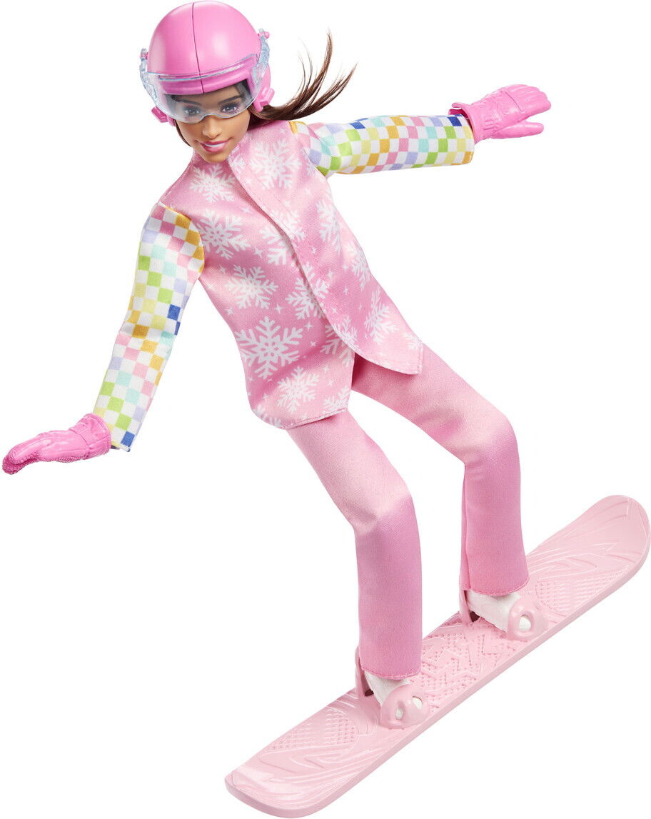 Barbie Jkf78 - Careers Deluxe Snowboarder Dukke - Mattel