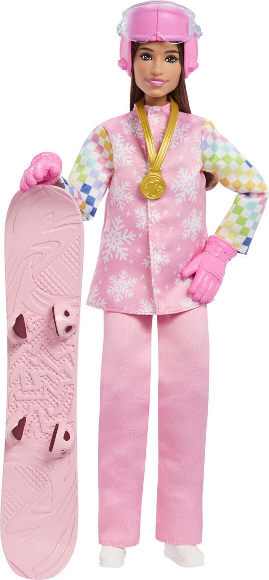 Barbie Jkf78 - Careers Deluxe Snowboarder Dukke - Mattel