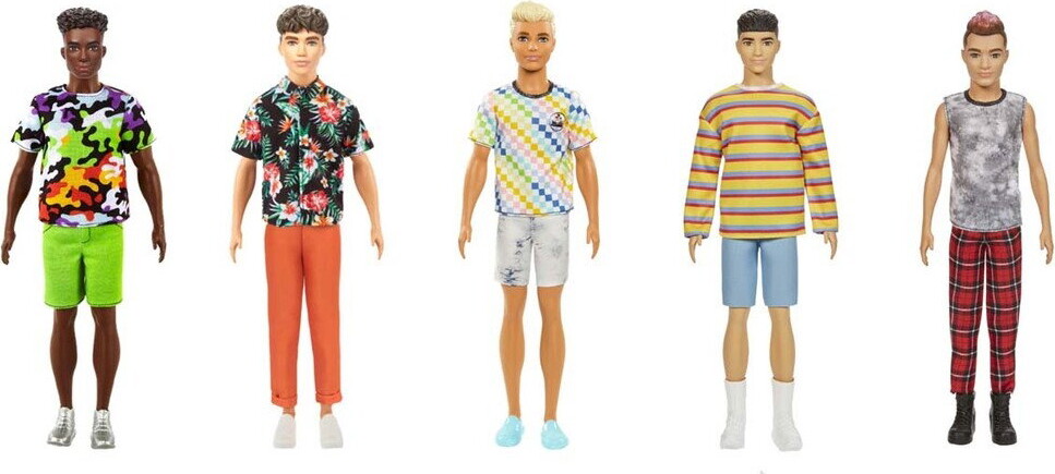 Barbie - Ken Fashionistas - Dukke - Assorteret - Mattel Dwk44