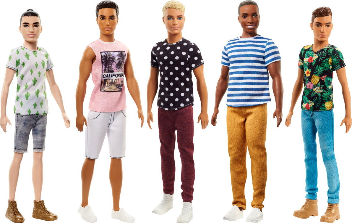 Barbie - Ken Fashionistas - Dukke - Assorteret - Mattel Dwk44