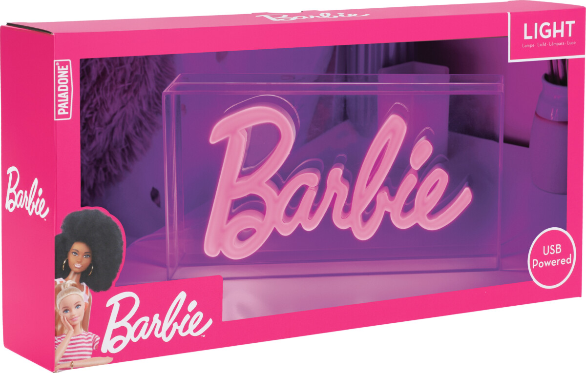 Barbie Lampe - Neon Led Lys - Pink