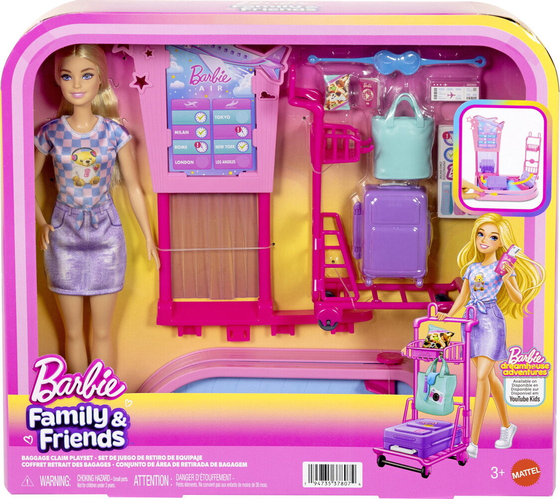 Barbie - Family Friends - Limitless Adventure Sæt - Mattel Jmj49